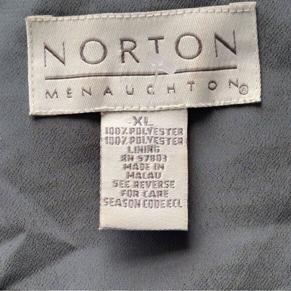 Norton McNaughton V-Neck Sleeveless Maxi Dress XLARGE - Picture 14 of 15